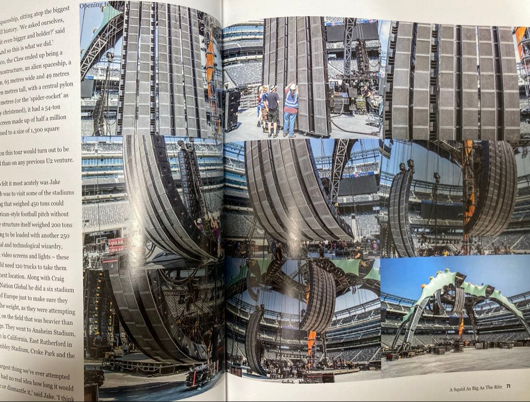 U2 360° TOUR FROM THE GROUND UP フォトブック