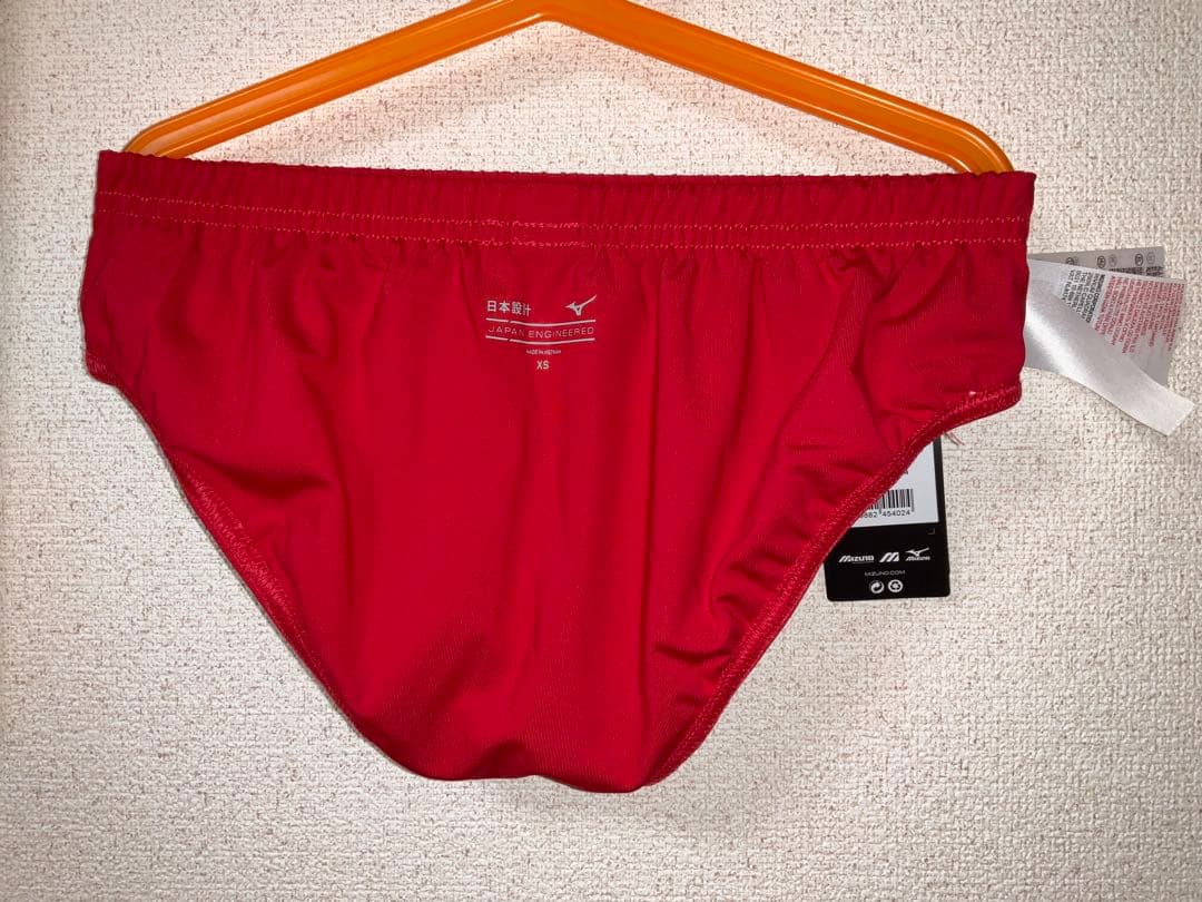 【新モデル】 MIZUNO ハイレグレーシングブルマ(赤2XLサイズ)