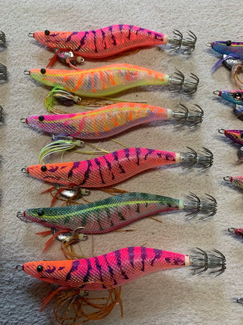 ヨーヅリ アオリQ エビQ エギ25本まとめ売り❗️バラ売り不可❗️