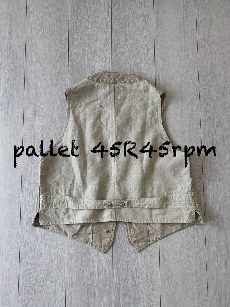 45R45rpm 本日最終日リネンヘリンボンの908ベスト