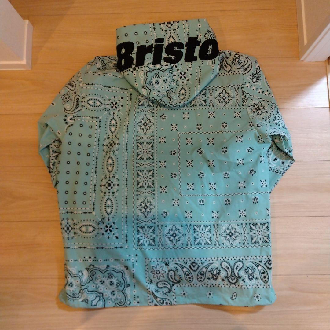 FCRB ティファニーブルー　バンダナ　ペイズリー　アノラック　ジャケット