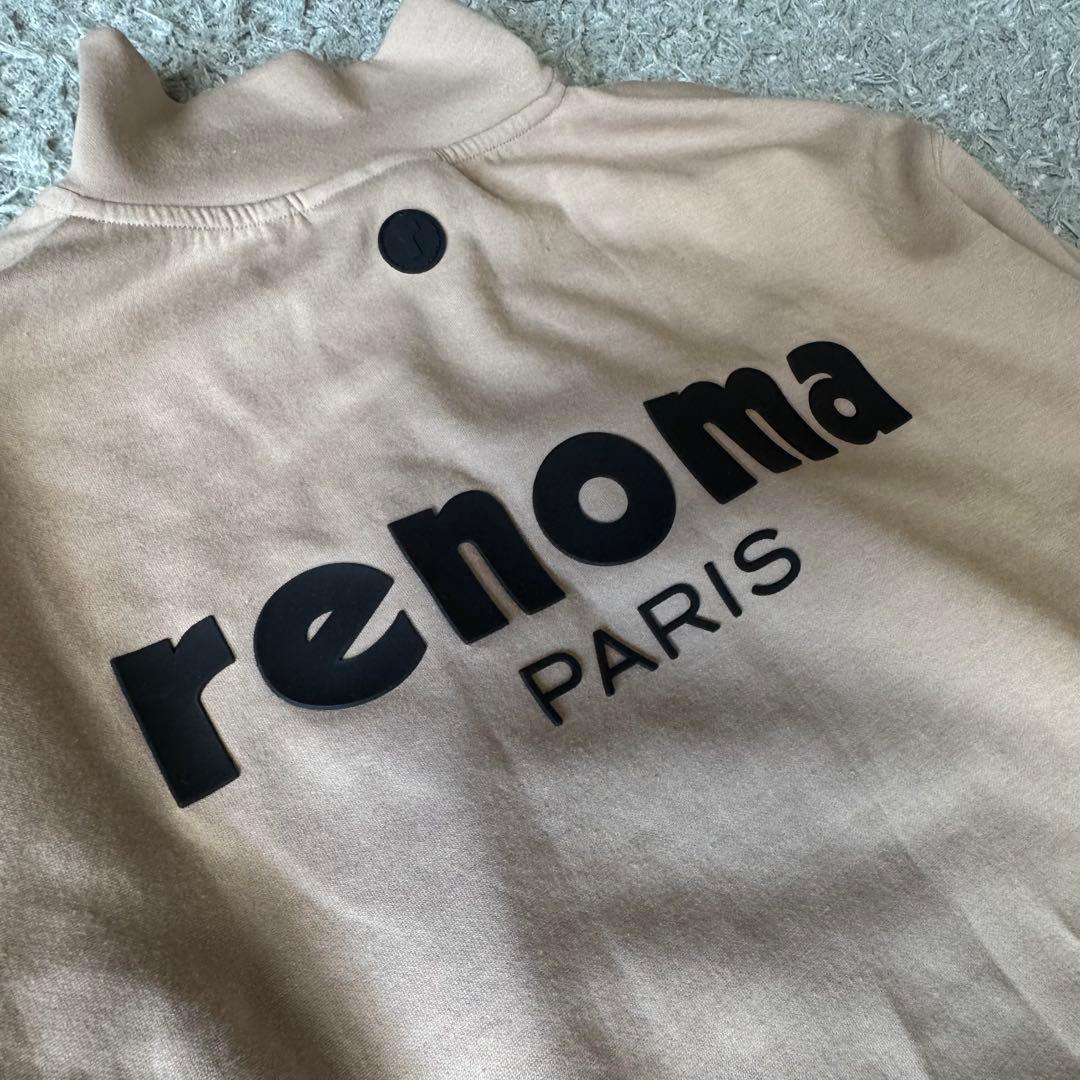レノマゴルフ　ハーフジップ　スウェット　Sサイズ　renoma PARIS