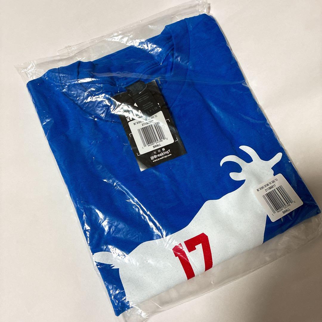 ドジャース 大谷翔平 ヤギ　GOAT Tシャツ　Sサイズ　新品未使用