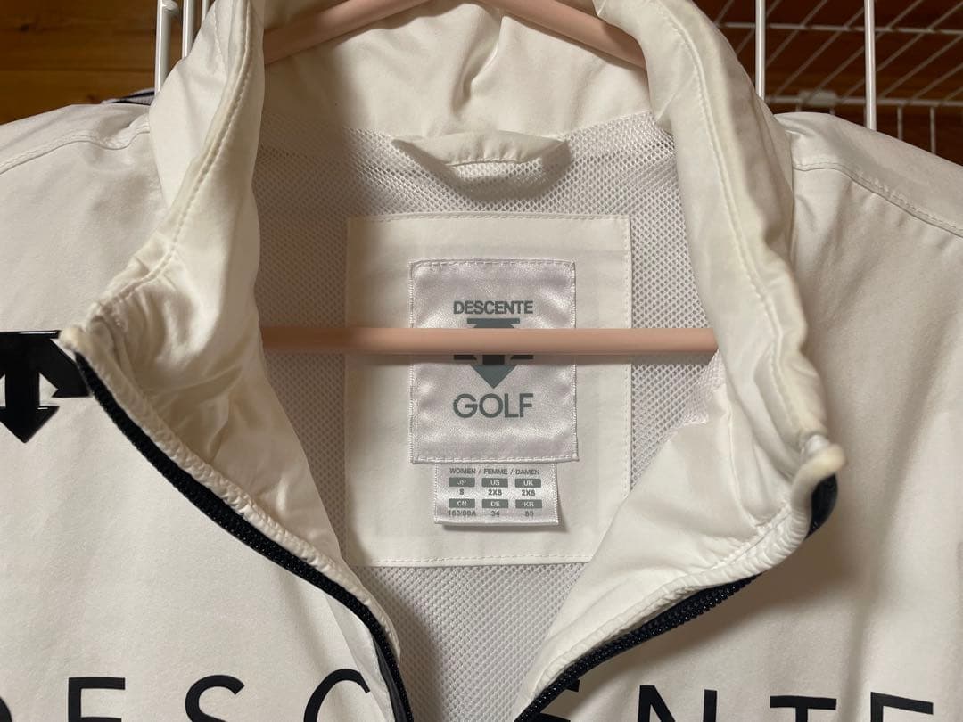 値下げDESCENTE レディース レインウェア セットS