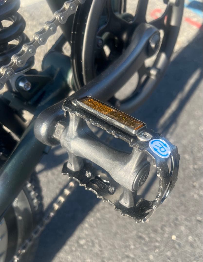 MYPALLAS 20インチ 折りたたみ自転車　アーミーグリーン　6段ギア