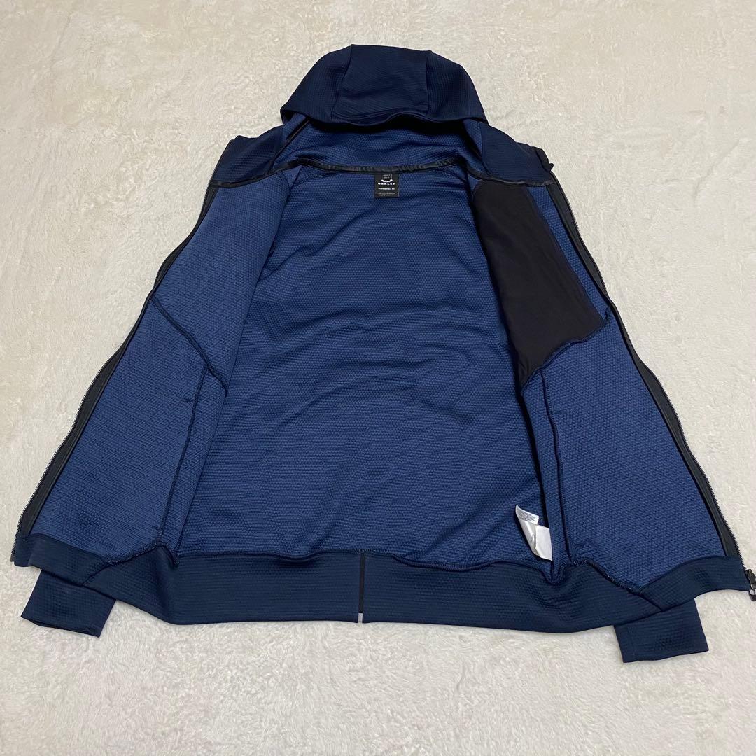 オークリー JPN Mサイズ 高機能 スウェット セットアップ 濃紺 ネイビー