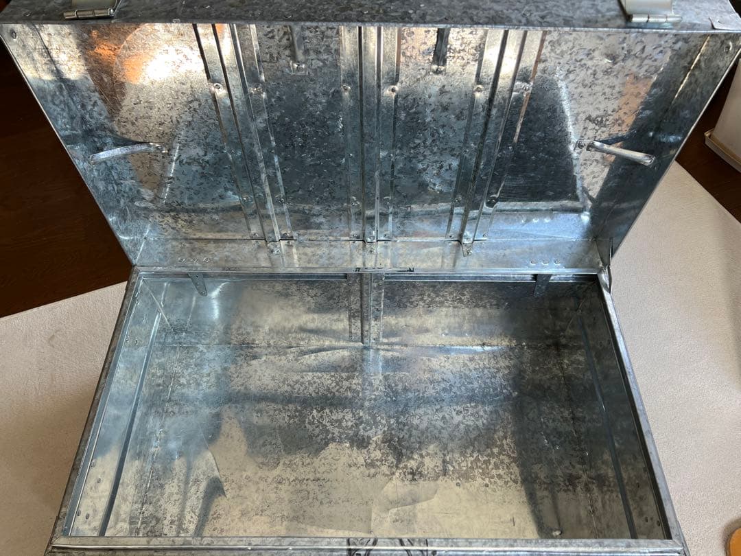 【直接受渡し限定】収納ボックス　ビンテージ　レトロ