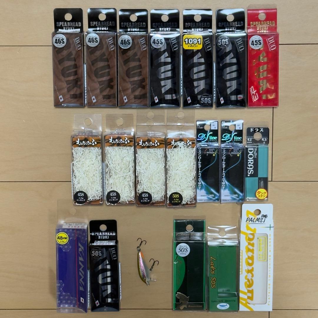 ネイティブトラウト 渓流ルアー18個 DUO SMITH ケース3個