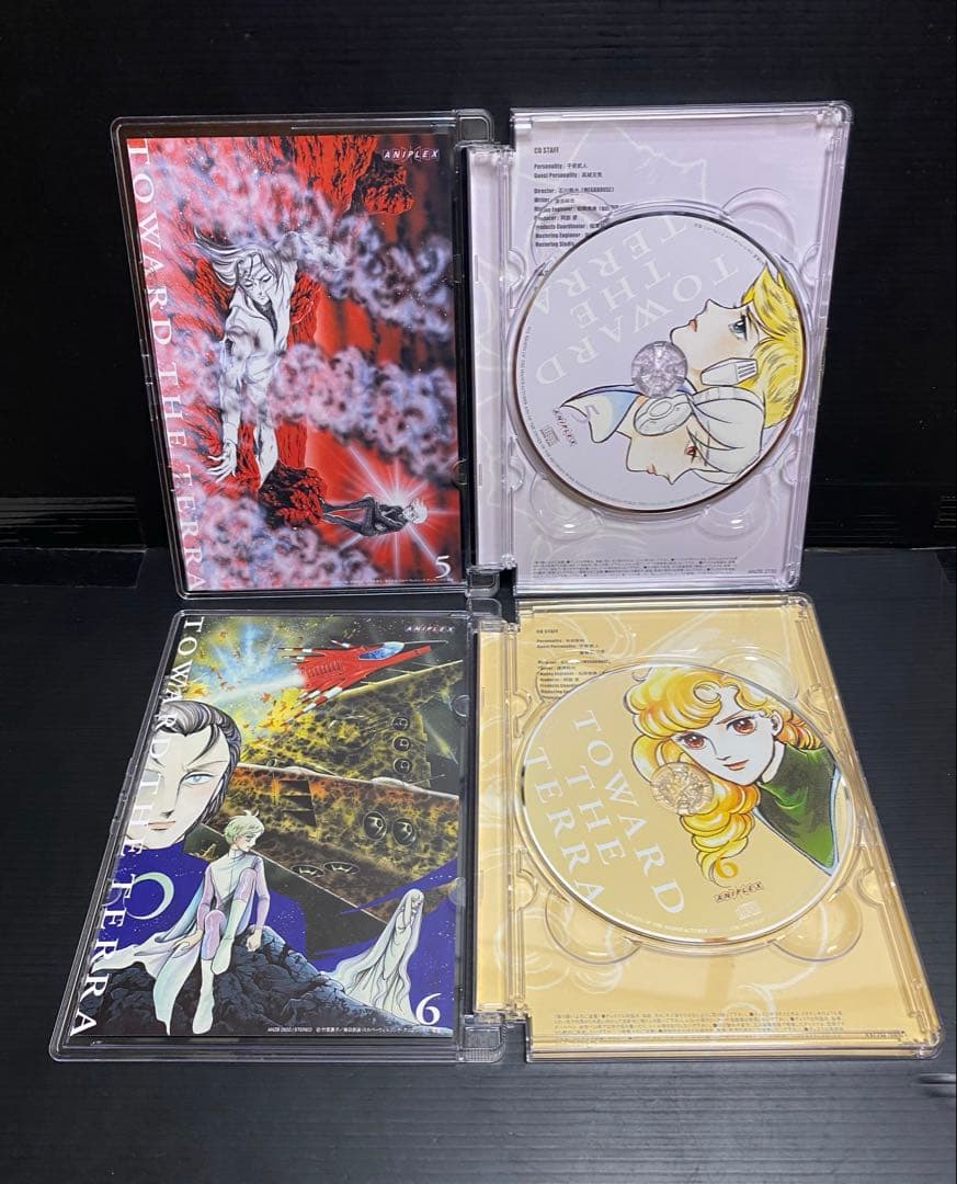 地球へ　DVD 全8巻（完結）　竹宮惠子　完全限定生産版