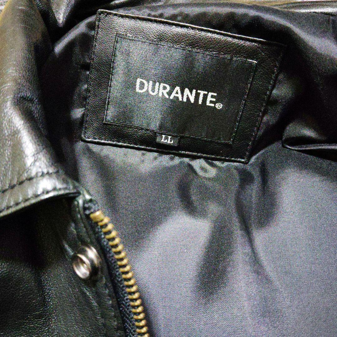 【羊革・ヴィンテージ】DURANTE LLサイズ レザージャケット