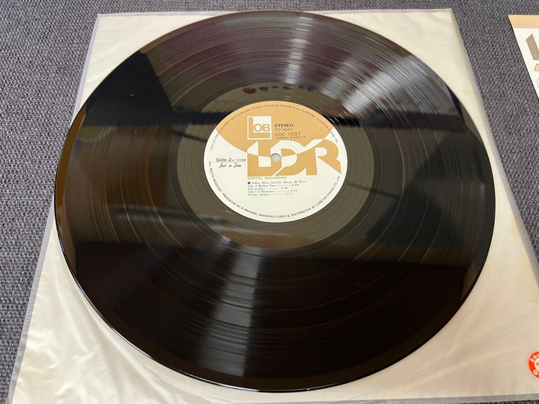 LDC-1037 原信夫とシャープス&フラッツ Just in Time LP