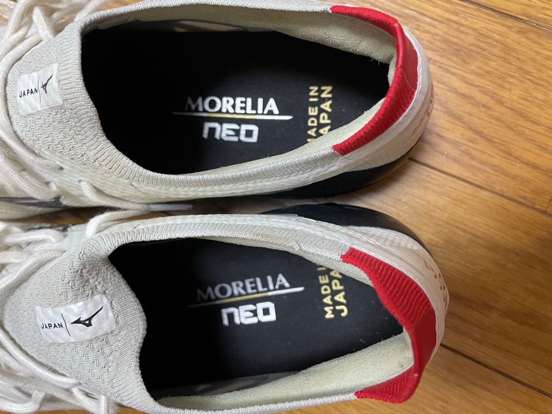 Mizunoモレリアネオ4 β サッカーシューズ スパイク ホワイト