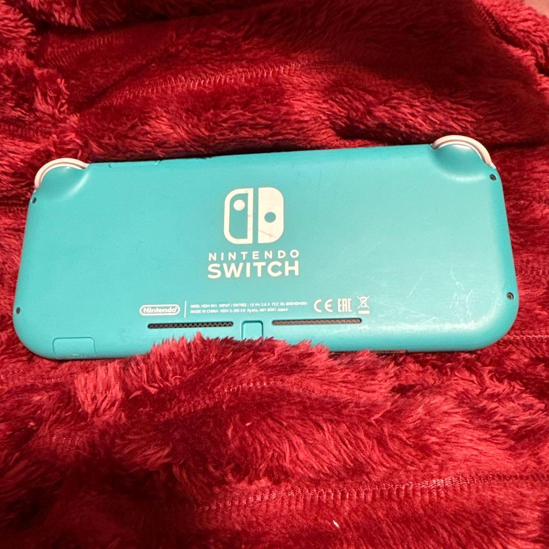 【美品】Nintendo Switch Lite ターコイズ 本体 箱・充電器