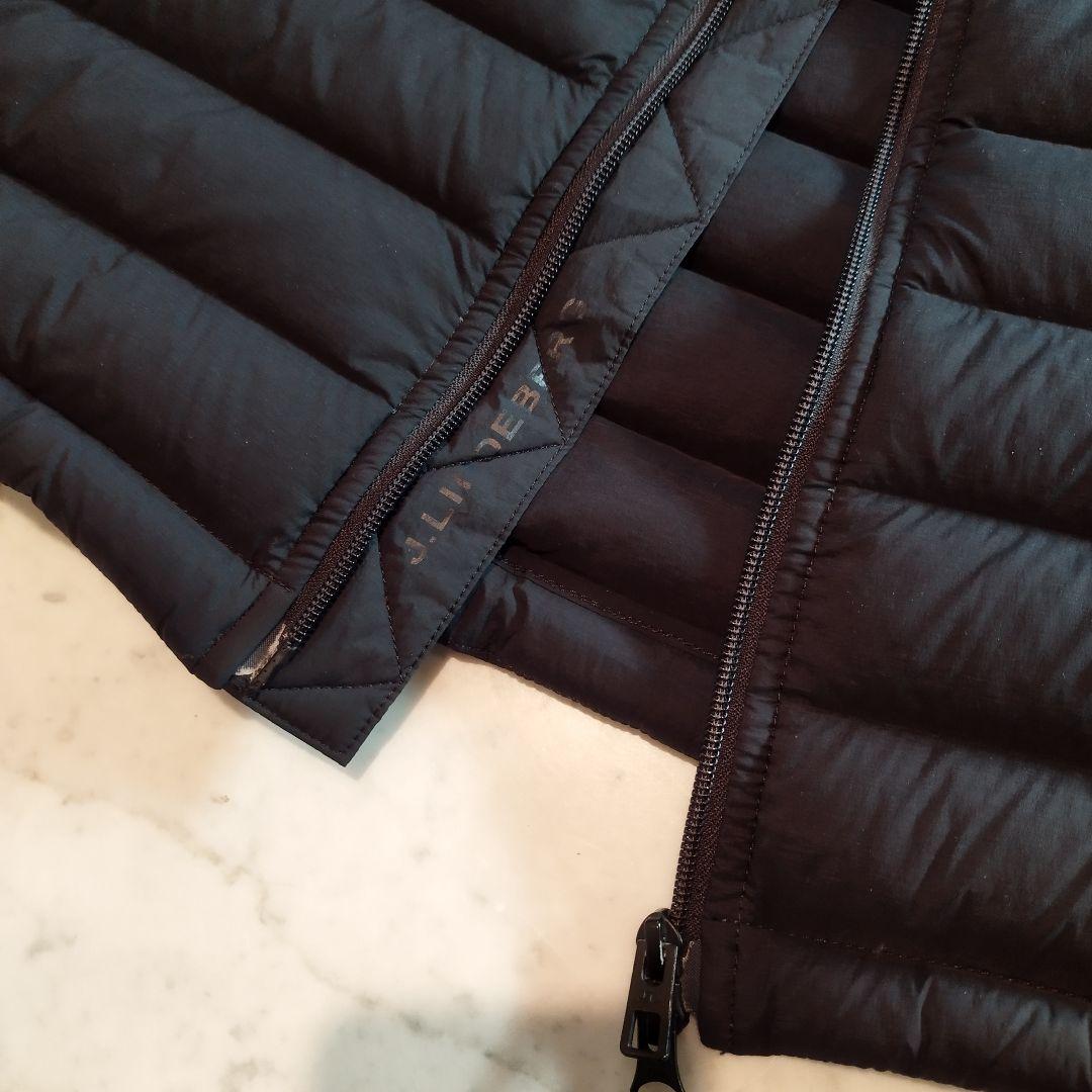 J.LINDBERG メンズ　ブラック ダウンベスト M