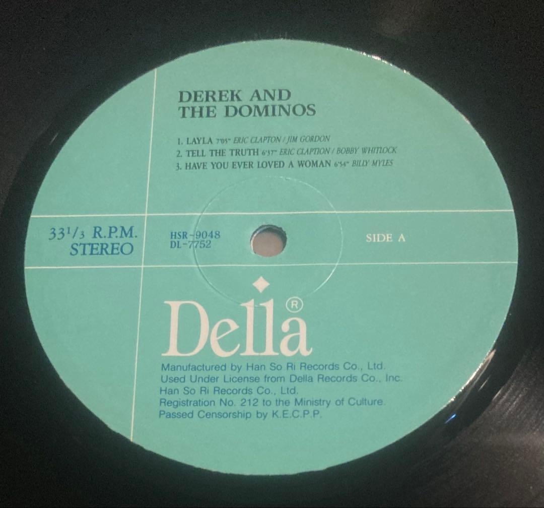 ◾ 激レア!!ジャケ・曲順違いレイラ!!◾️DEREK AND THE DOMIN