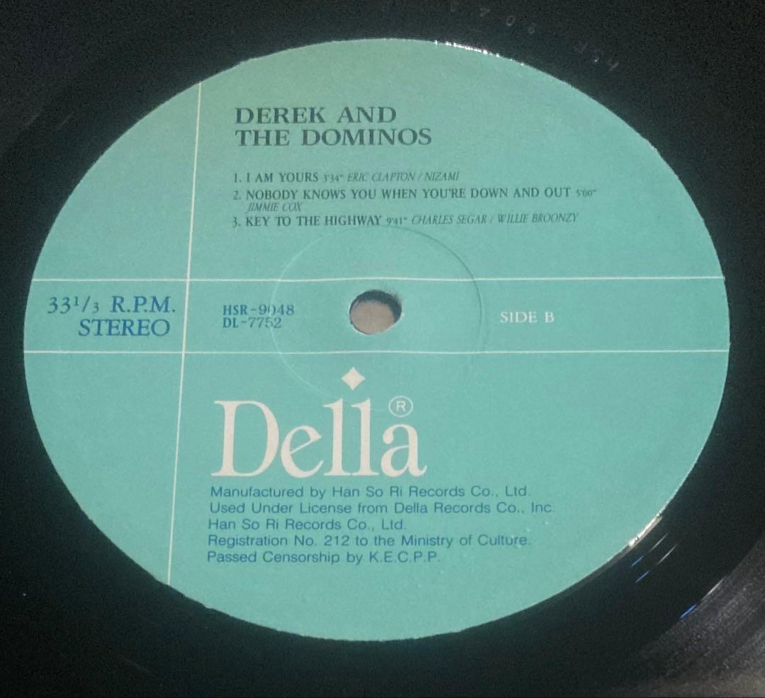 ◾ 激レア!!ジャケ・曲順違いレイラ!!◾️DEREK AND THE DOMIN