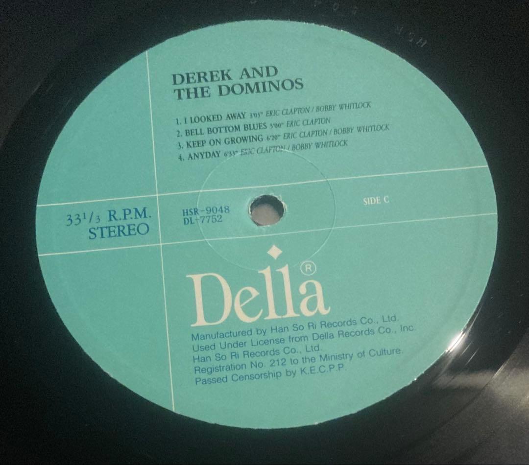 ◾ 激レア!!ジャケ・曲順違いレイラ!!◾️DEREK AND THE DOMIN