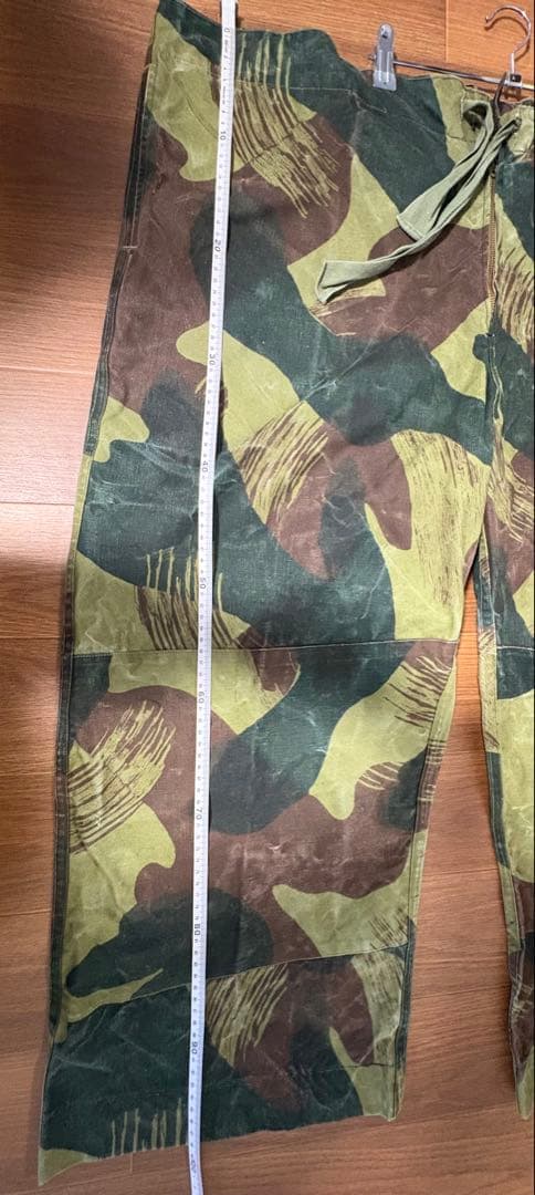 【希少】1957年製 ベルギー軍 ブラッシュストロークカモ 後期型