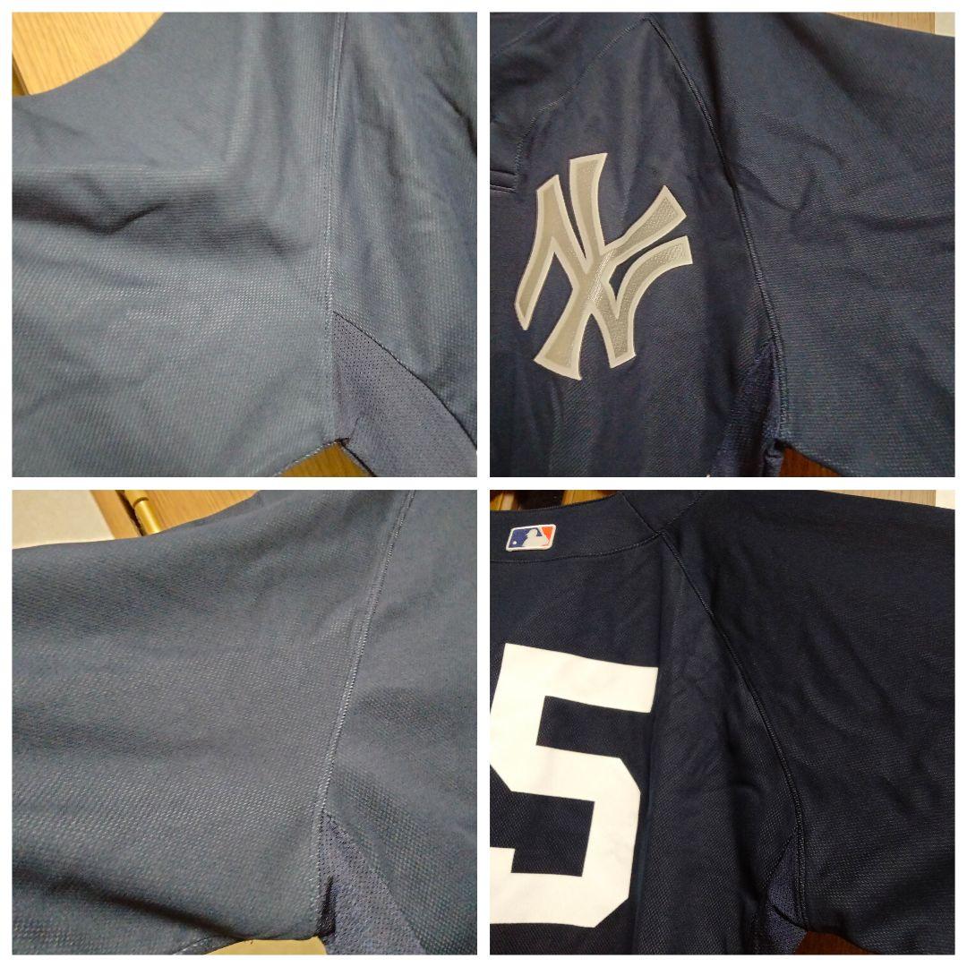 ヤンキース 松井秀喜 オーセンティックバッティングプラクティスジャージ タグ付