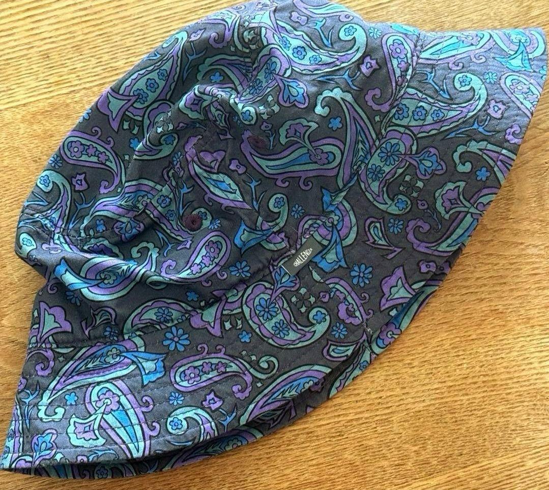 チャレンジャー　ペイズリー柄 バケットハット パープル　WACKOMARIA