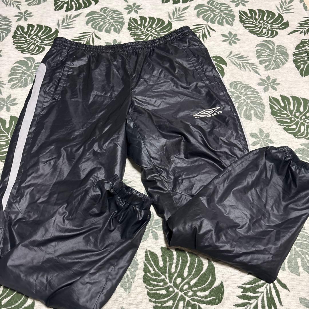 UMBRO ☆中綿ピステ・ウィンドブレーカー ☆上下☆ブラック