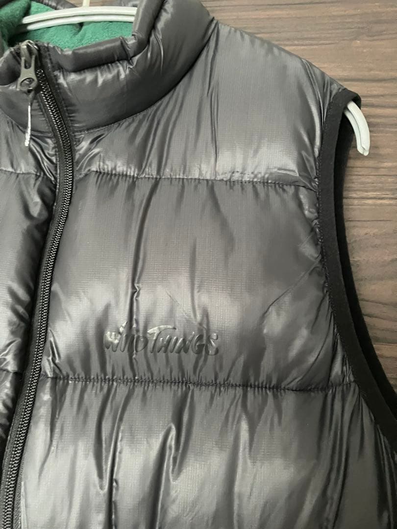 shinzone購入WILD THINGS ダウンベスト ブラック S 新品