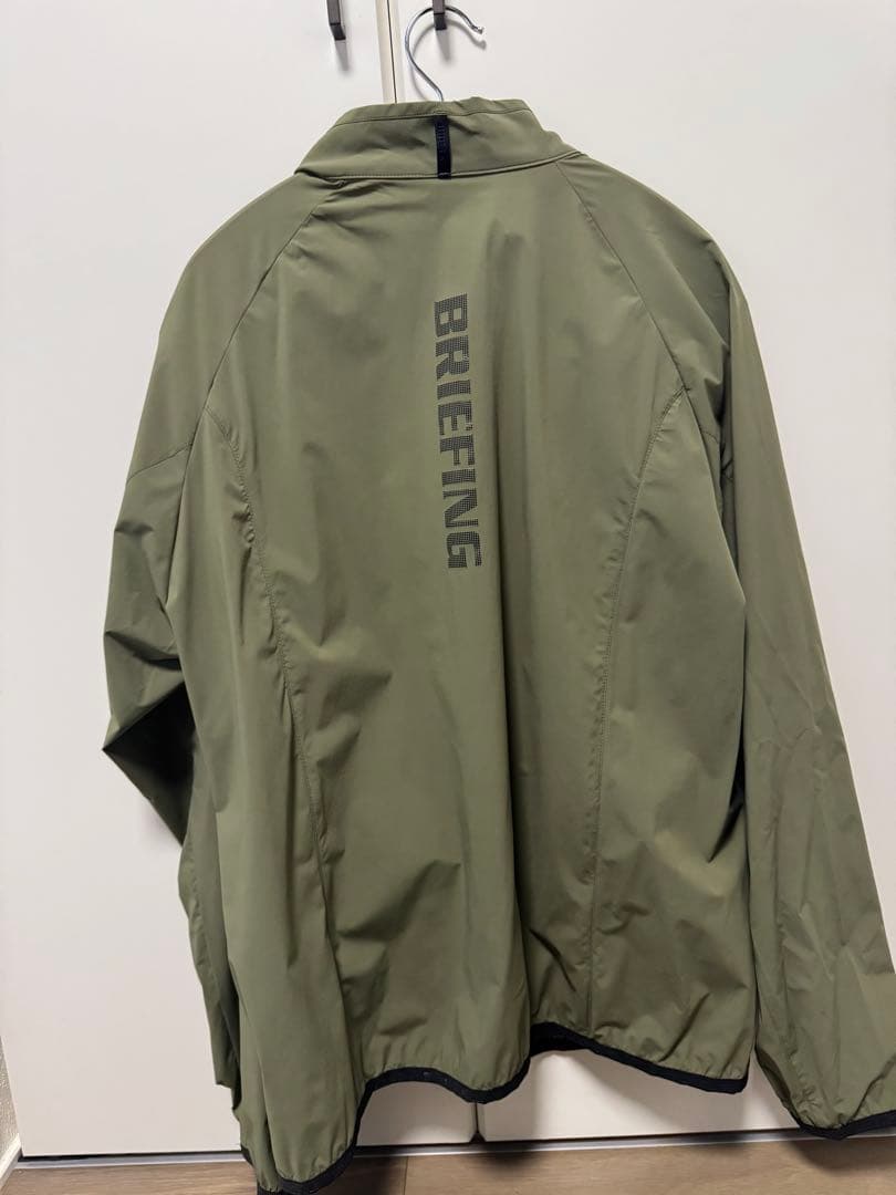 yyy　BRIEFING オリーブ ナイロンジャケット XL