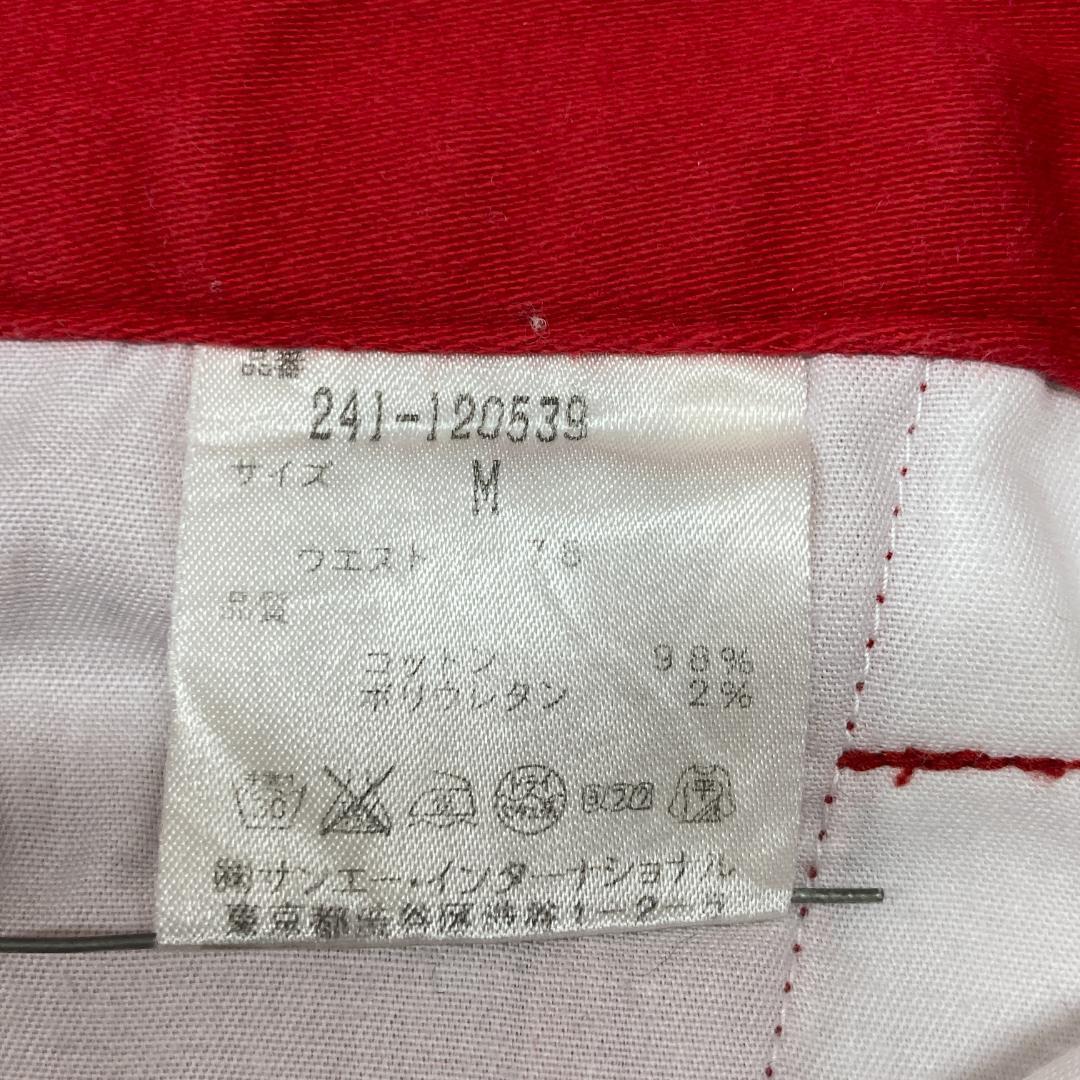 Callaway　GOLF キャロウェイゴルフ レッド カジュアルパンツ M