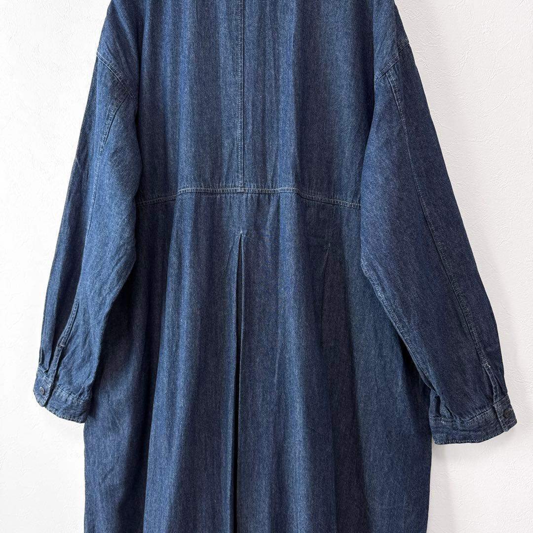 美品 ソウルベリー 私のデニムワンピース レギュラー丈 ゆったり オーバーサイズ