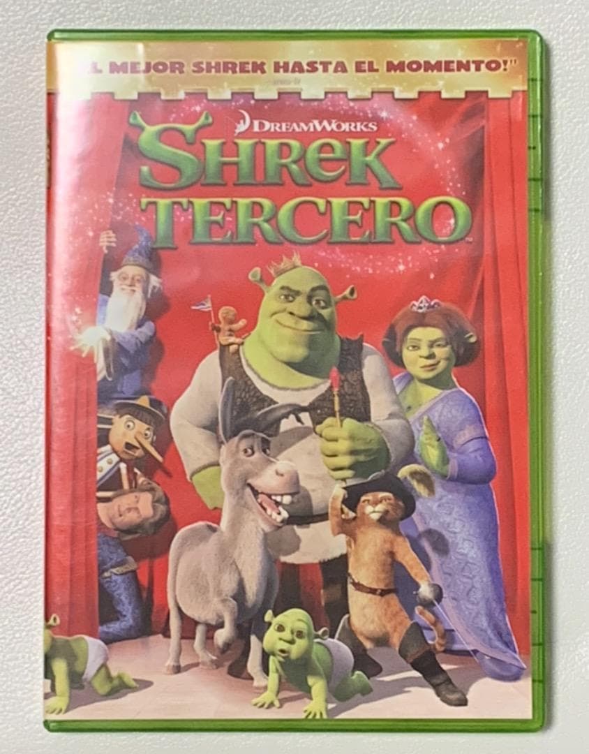 DVD シュレック１～３セット英語西語（スペイン語）Shurek Spanish