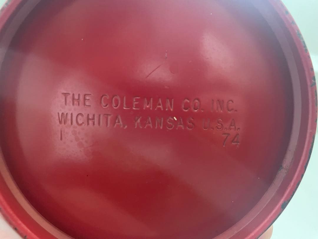 【希少】コールマンランタン200a ＋ガルウイングケース付き