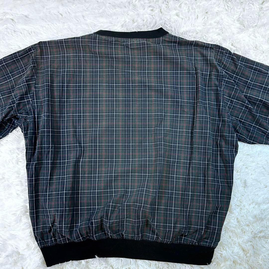 ポロゴルフ ラルフローレン 90s プルオーバー ブラックウォッチ 刺繍ロゴ