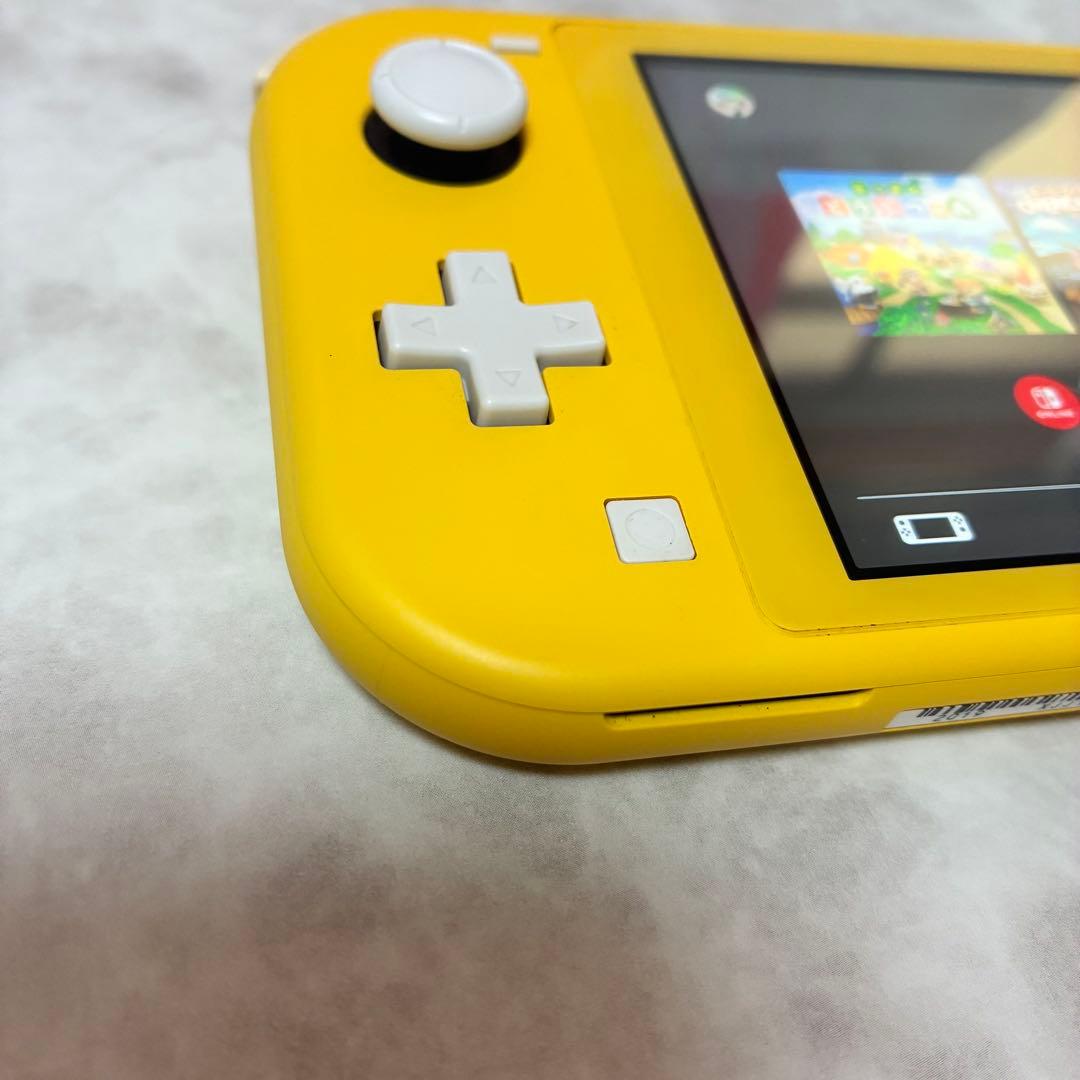 Nintendo Switch Lite イエロー 本体 充電器付き 動作確認済