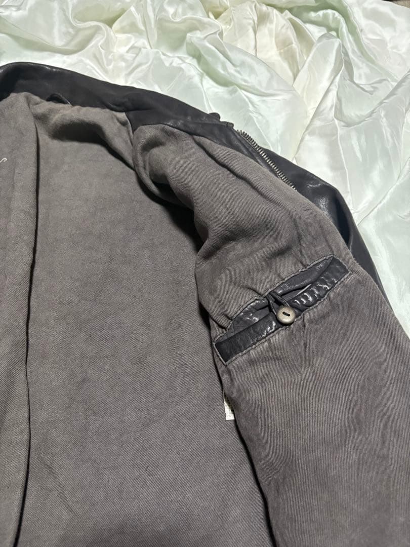 giorgio brato レザージャケット　A-2 ジョルジオブラット