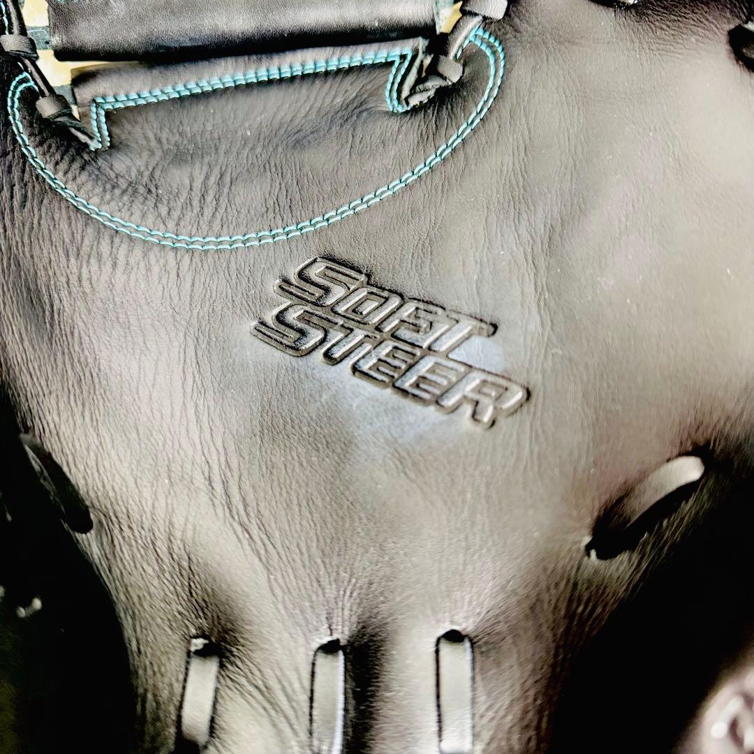 ✨未使用級✨ ゼット ソフトステア 軟式用 キャッチャーミット 右投げ用 黒