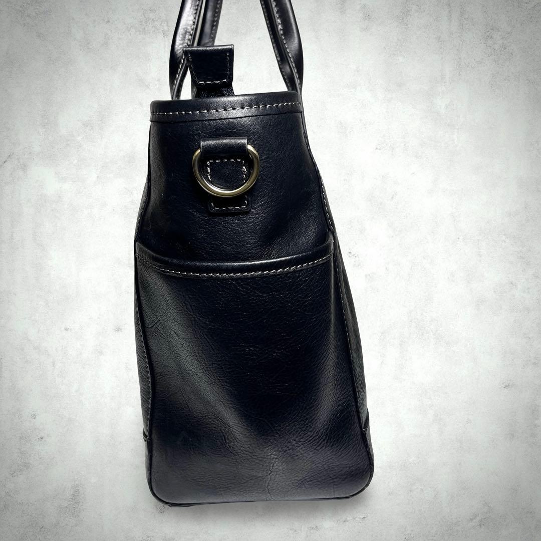 美品✨MORAL CODE オールレザー ビジネス トートバック