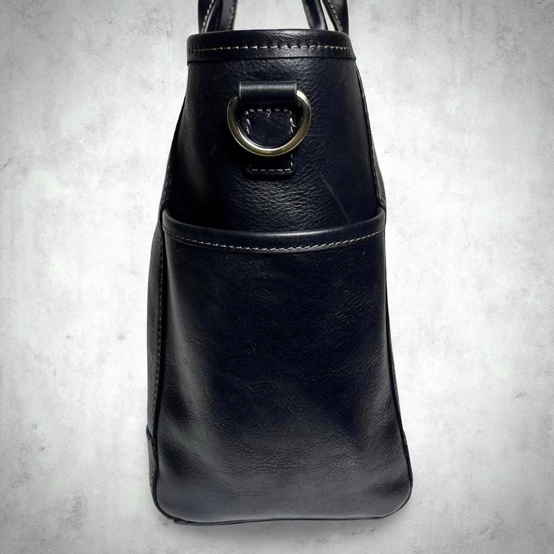 美品✨MORAL CODE オールレザー ビジネス トートバック