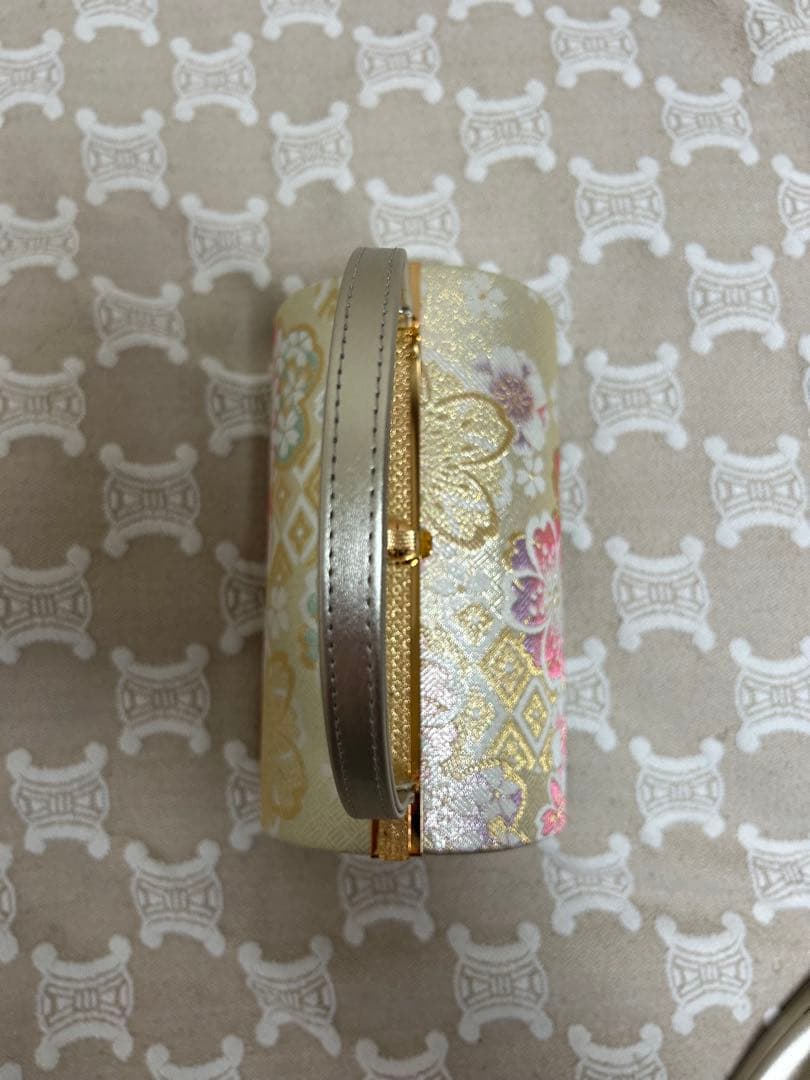 美品✨和装草履バックセット　成人式草履バック　卒業式　謝恩会　振袖　帯生地