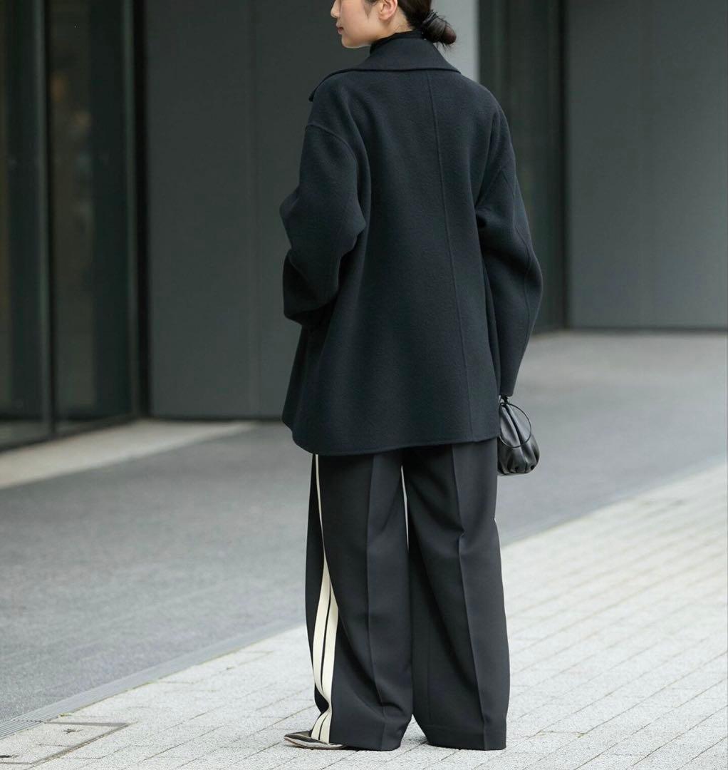 ジャーナルスタンダードレサージュスーパー140 ウールリバーショートコート