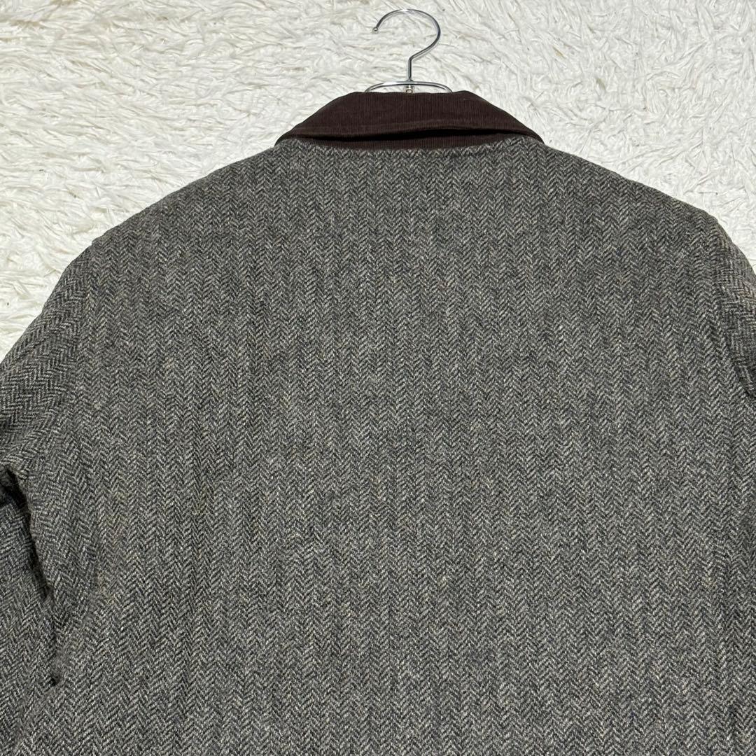 BARRAGE FOR MEN’S MOON ミドルコート ヘリンボーン LL