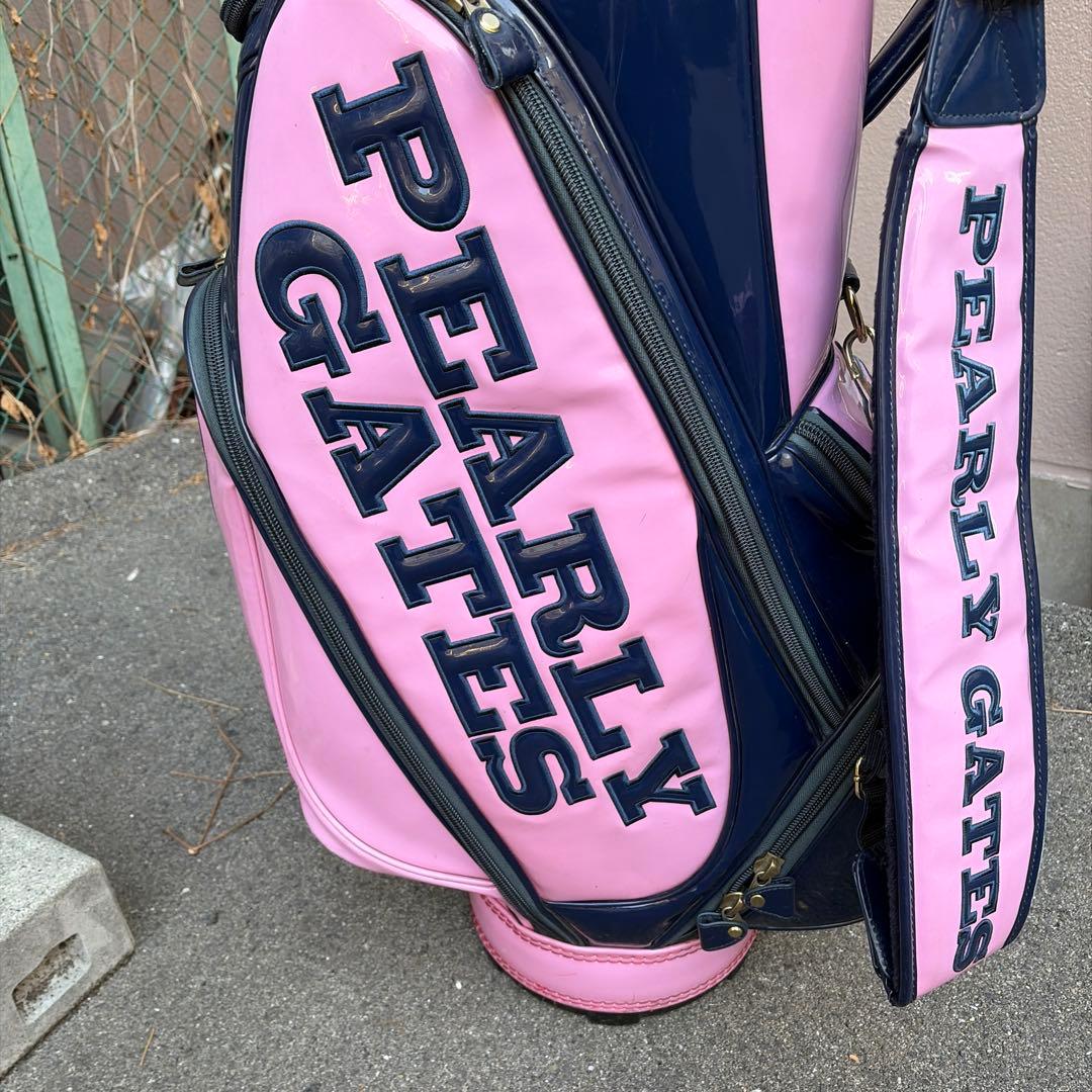 ゴルフ　キャディバッグ PEARLY GATES 9型 A2773