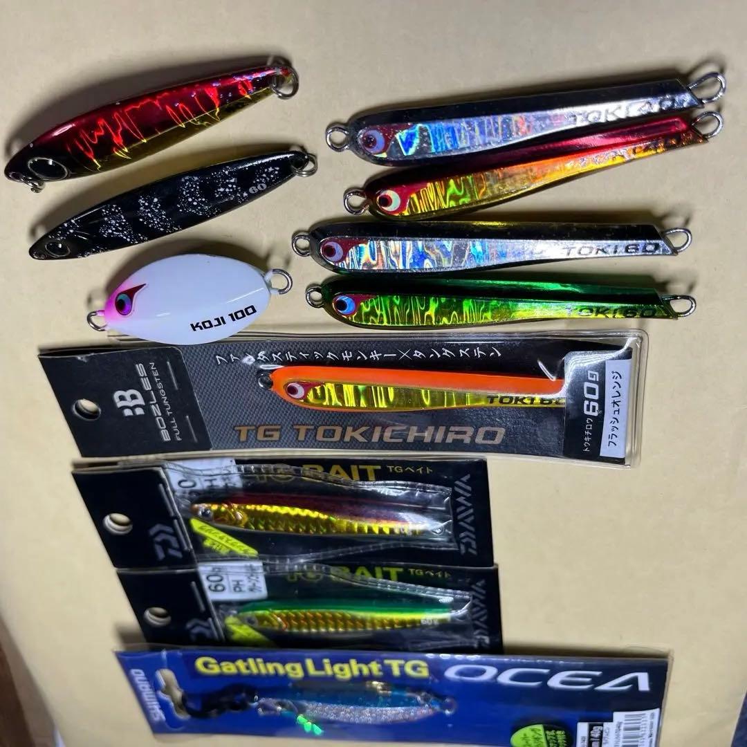 【最終値下げ】タングステン　ジグ　11本セット　まとめ売り