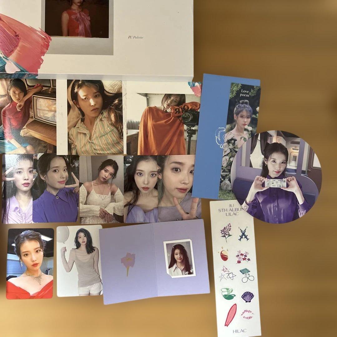 IU 公式 CD アルバム トレカ セット売り