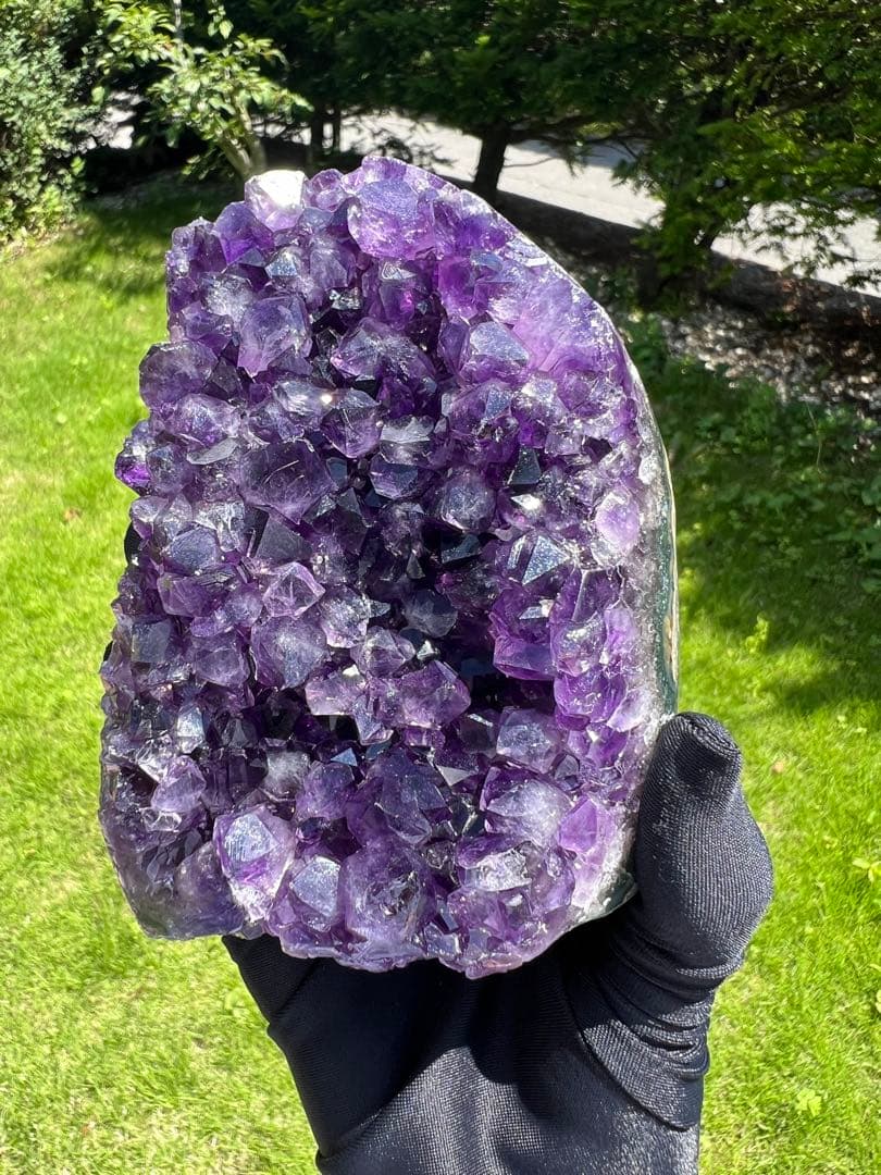 562 高品質アメジストドーム クラスター ウルグアイ産 パワーストーン