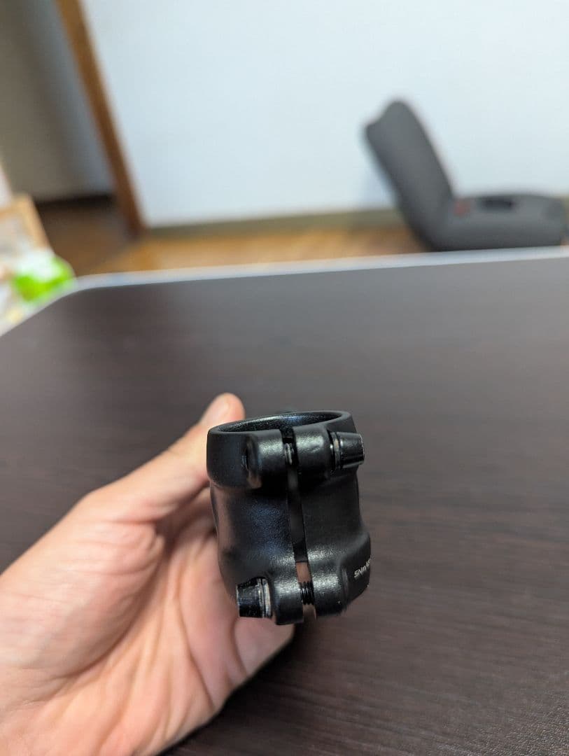 EASTONカーボンハンドル、アルミステム　ステム専用ガーミンマウント付き