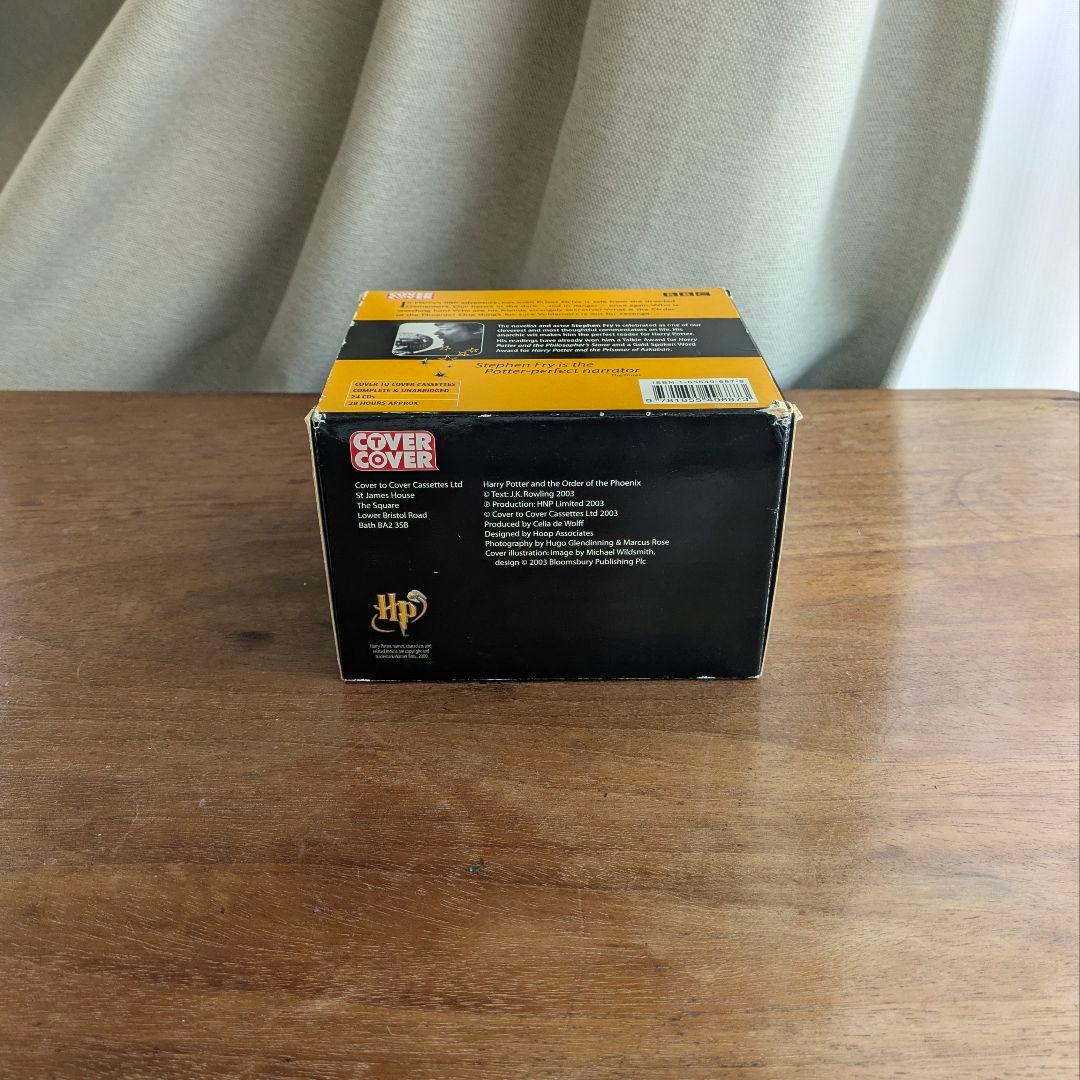 ハリーポッターと不死鳥の騎士団 オーディオブック24枚組 スティーヴンフライ