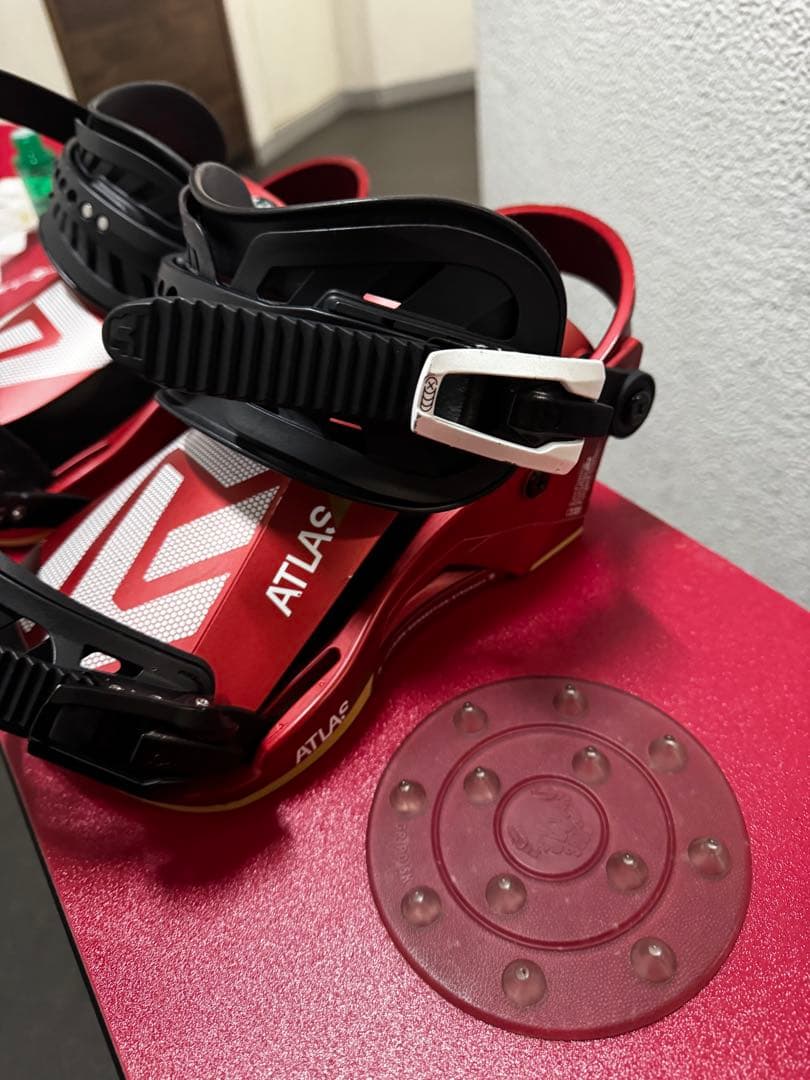 24-25UNION ATLAS proビンディング レッド　Mサイズ