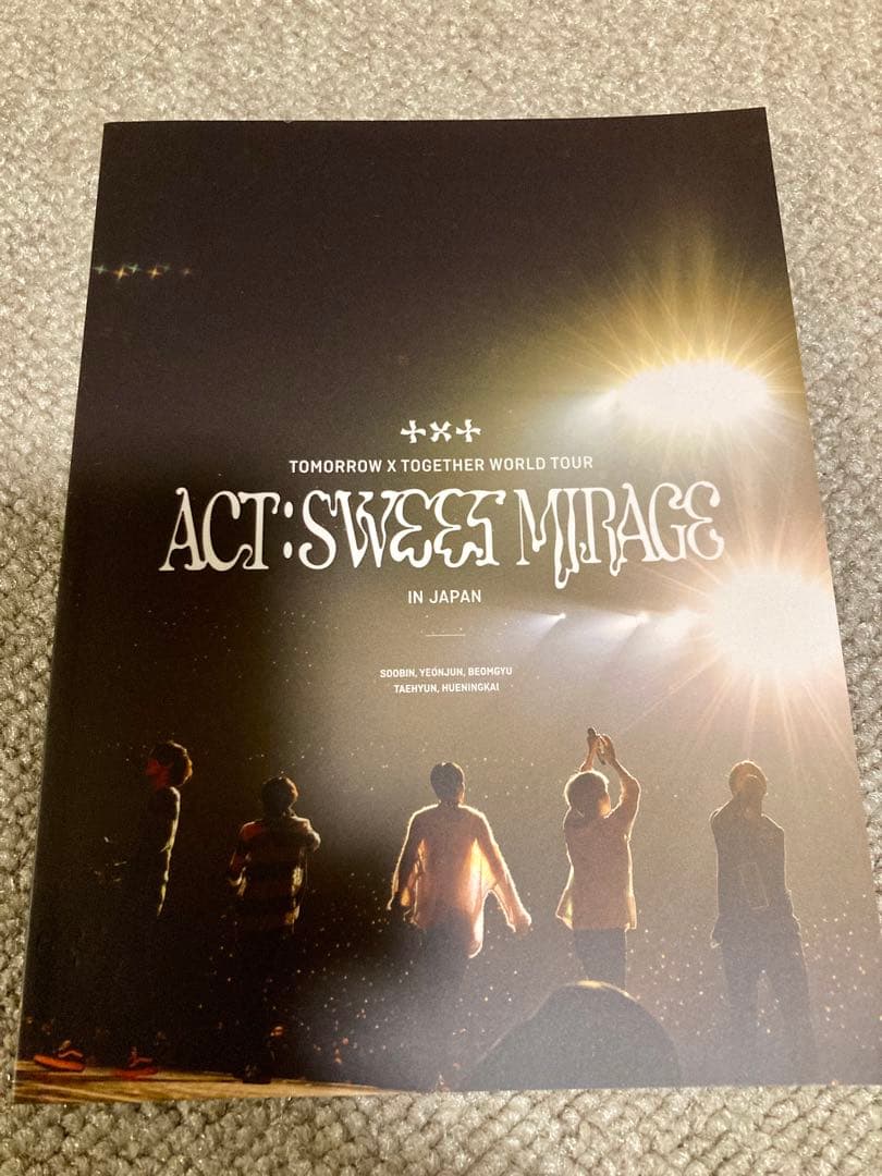 TXT ACT:SWEET MIRAGE Blu-ray☆初回限定盤