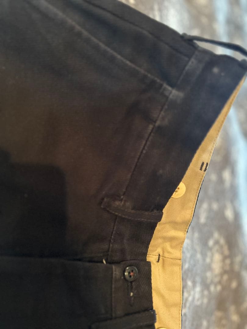 TENDERLOIN ブラック ワークパンツ 38