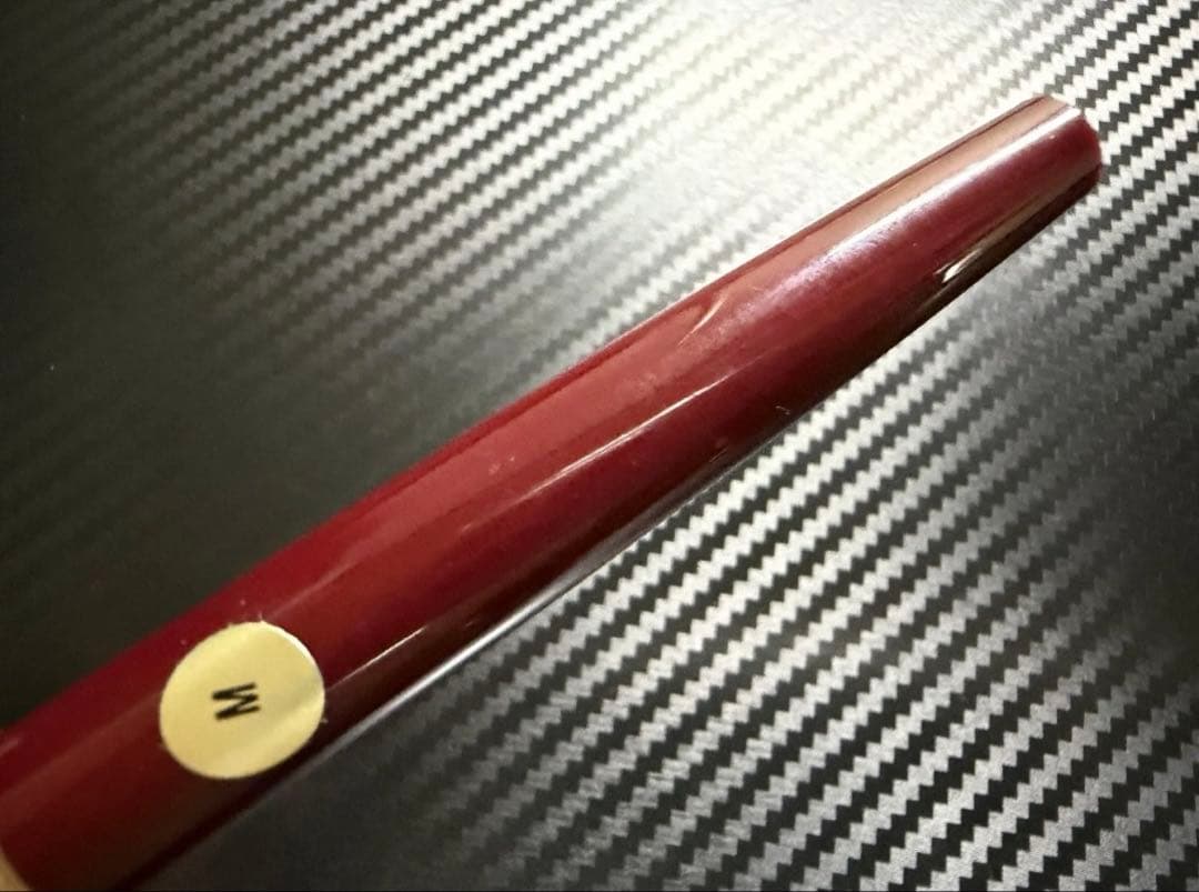 未使用に近い モンブラン No.221 ボルドー M 中字 万年筆 両用式